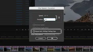 How To Change the Duration of Multiple Images in Adobe Premiere Pro: Ripple Edit