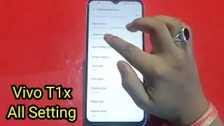 Auto screen lock time Setting in Vivo T1x , Vivo T1x sleep time setting enable kaise karen