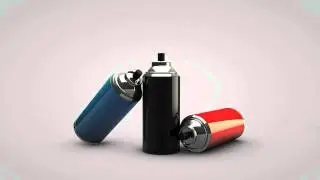 FREE Spray Paint can model!! | Cinema 4d