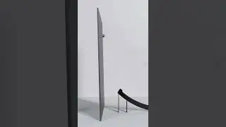 Rigid Body Obstacle Course Test  #blender3d #blender