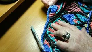 Ч.33. Коврик МАРТ из полиэтиленовых пакетов. Ряды 96-97