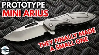 Koenig Mini Arius Prototype Folding Knife - Overview and PRE Review