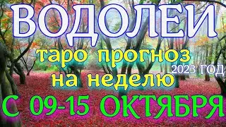 ГОРОСКОП ВОДОЛЕИ С 09 ПО 15 ОКТЯБРЯ НА НЕДЕЛЮ ПРОГНОЗ. 2023 ГОД