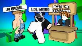 Roast Battles in Roblox Pls Donate...