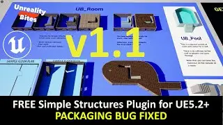 UE5: FREE Simple Structures Plugin - v1.1 Released for Packaging Bug