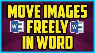 How To Move Images Freely In Microsoft Word - Microsoft Word 2007 / 2010 Moving Images Tutorial.