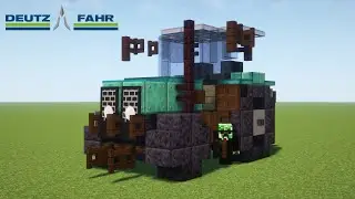 Minecraft Deutz Fahr Agrostar 6.81 Tractor Tutorial