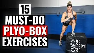 15 MUST DO Plyometric Box Exercises // Build STRENGTH & Increase POWER