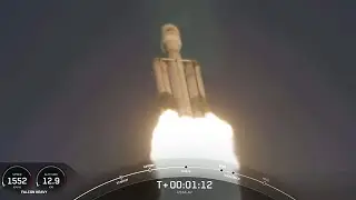 SpaceX Falcon Heavy launches classified USSF-67 Space Force mission, nails landings