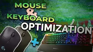 OPTIMIZE YOUR MOUSE AND KEYBOARD FOR THE LEAST LATENCY!