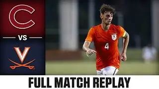 Colgate vs. Virginia Full Match Replay | 2024 ACC Men's Soccer