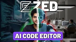 Writing Softwares using AI ? | ZED IDE | 100 GB