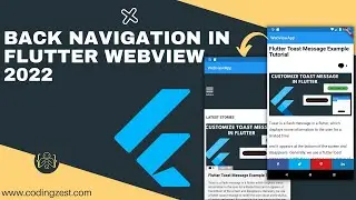 How to Handle Back Pressed in Flutter Webview | Back Button Pressed in Flutter Webview 2022