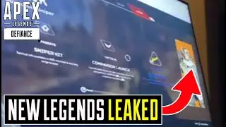 Apex Legends NEW LEGENDS LEAKED (Blisk & Hawk LEAKED LEGENDS + Abilities)