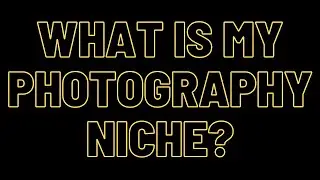 What Do I Do? What Is My Photography Niche?