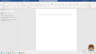 How to insert Double Line in MS Word