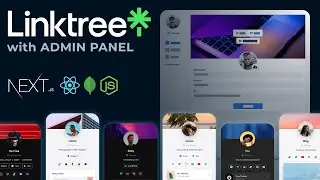 Build fullstack Linktree clone with Next.js, tailwind and mongodb