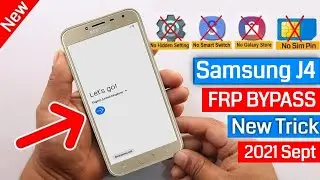 Samsung J4 (J400F) Frp Bypass Android 10 Without Pin Lock Sim Card / Without Play Service Hidden App