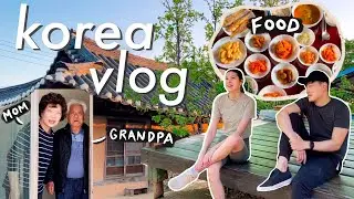 Life in Korea 🇰🇷 Visiting Grandpa After 2 Years - Korean Countryside | Farming & Mom's Cooking
