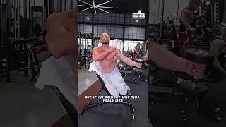 Kick it up or not . Delts ?