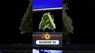 3D Plant Text Animation in Blender 3D Tutorial 