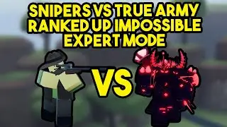 Snipers Vs Chronos's IMPOSSIBLE TRUE ARMY (Tower Blitz)