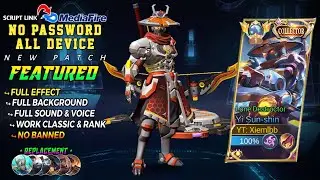 Script Skin Yi Sun-Shin Collector - Lone Destructor | No Password Full Effect & Voice - New Patch