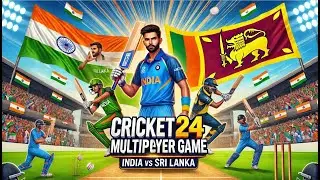 CRICKET 24 - INDIA Vs SRI LANKA Multiplayer Gameplay : 27th July 2024