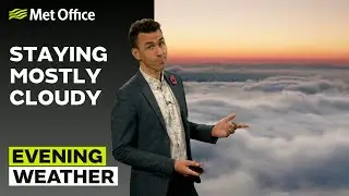 31/10/24 – Widespread cloud – Evening Weather Forecast UK – Met Office Weather