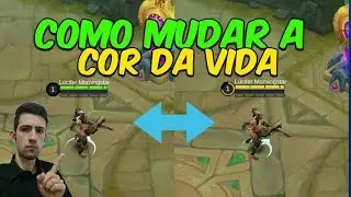 COMO MUDAR A COR DA VIDA - MOBILE LEGENDS