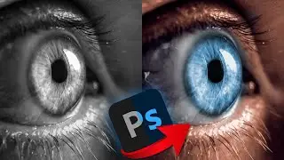 PHOTOSHOP'TA SİYAH BEYAZ RESMİ RENKLENDİRME | PHOTOSHOP DERSLERİ 2022