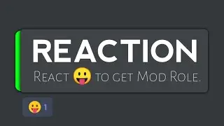 Reaction Role with Bot Commander For Discord