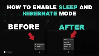 How to Enable Sleep and Hibernate Mode in Windows 11