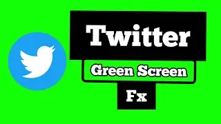 Twitter Green Screen | Green Apple Fx