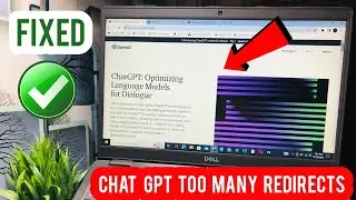 Fix Chat GPT Too Many Redirects | How to Fix Chatgpt Too Many Request Error |Chat GPT too many times