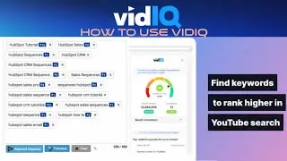 How To do keyword research for YouTube Video | Grow YouTube channel fast 2022 | VidiQ App Tutorial