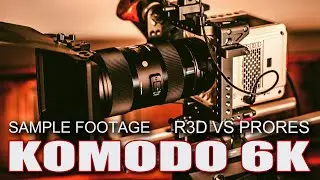 RED KOMODO 6K | Sample Footage | R3D vs. ProRes