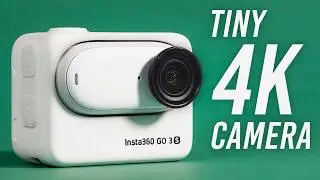 The Smallest 4K Action Camera? Insta360 GO 3S