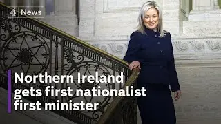 Sinn Feins Michelle ONeill becomes Northern Ireland’s first nationalist first minister