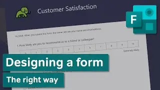 Microsoft Forms | The Right Way to Design a Questionnaire