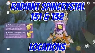 Radiant Spincrystal 131 and 132 Location Natlan Genshin Impact 5.0