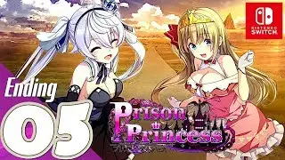 Prison Princess [Switch] - Gameplay Walkthrough Part 5 the escape & 2 Best Endings - No Commentary