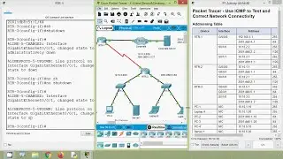 13.3.1 Packet Tracer - Use ICMP to Test and Correct Network Connectivity