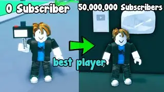 Got 50,000,000 Subscribers In YouTube Simulator X! Became Best Player! Roblox