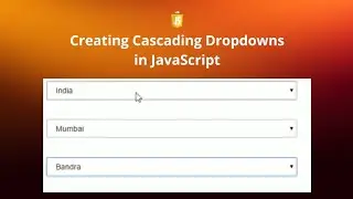 JavaScript cascading Dropdown list using three Dropdowns using Arrays