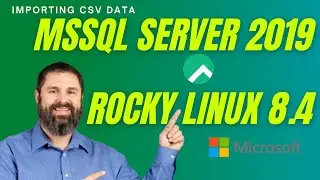 Import CSV into MS SQL Server 2019 on Rocky Linux 8.4