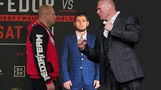 Федор Емельяненко против Брока Леснара в лиге Хабиба EFC - мечта Нурмагомедова / Конор-Порье 3 в мае