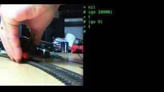 Fleischmann train controlled by homemade Lisp