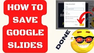 How to Save Google Slides?