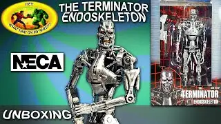 UNBOXING - The Terminator - T-800 ENDOSKELETON - NECA - Skynet Has Become Self Aware!